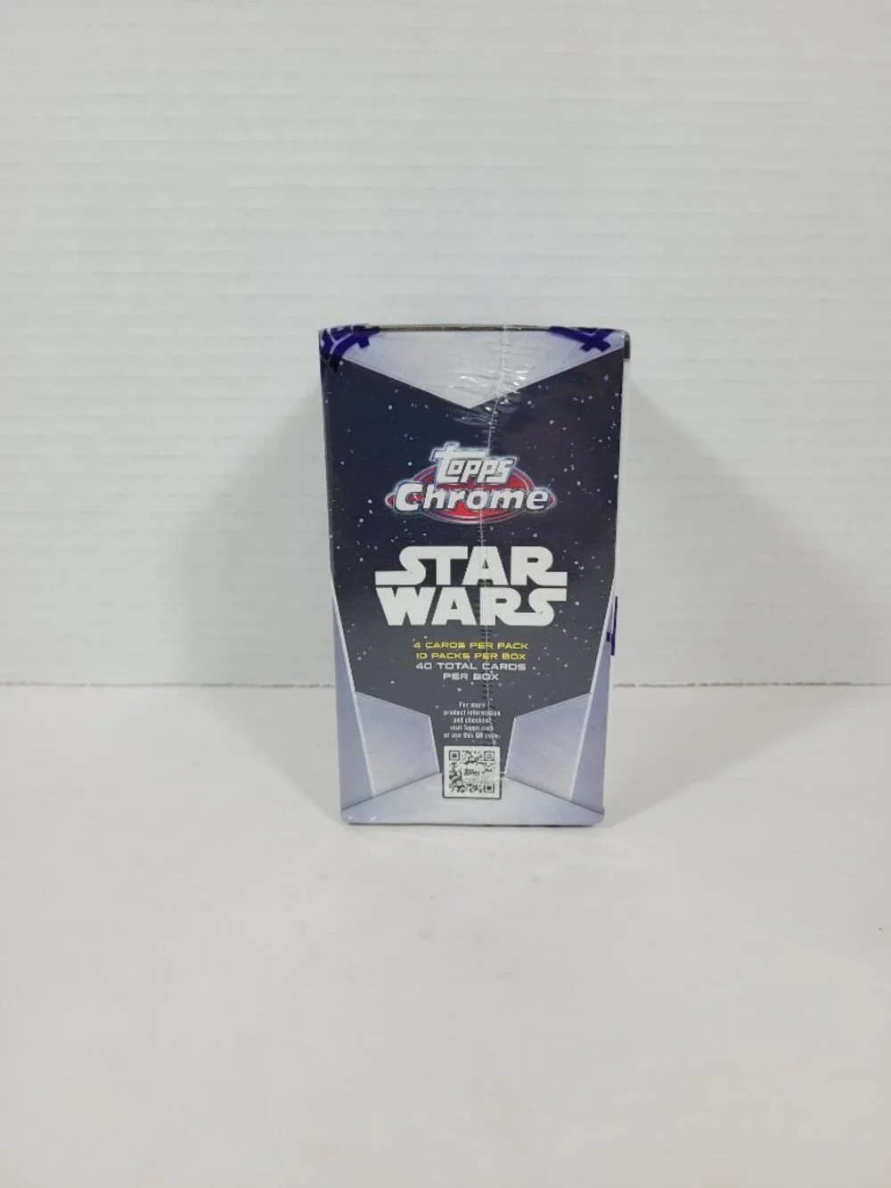Topps Chrome Star Wars Blaster Box - 40 Cards Black Wave New Sealed